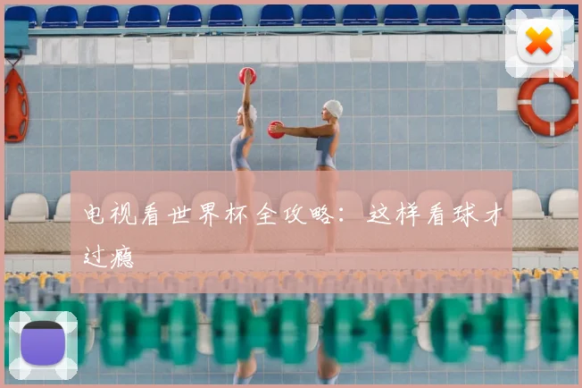 电视看世界杯全攻略：这样看球才过瘾